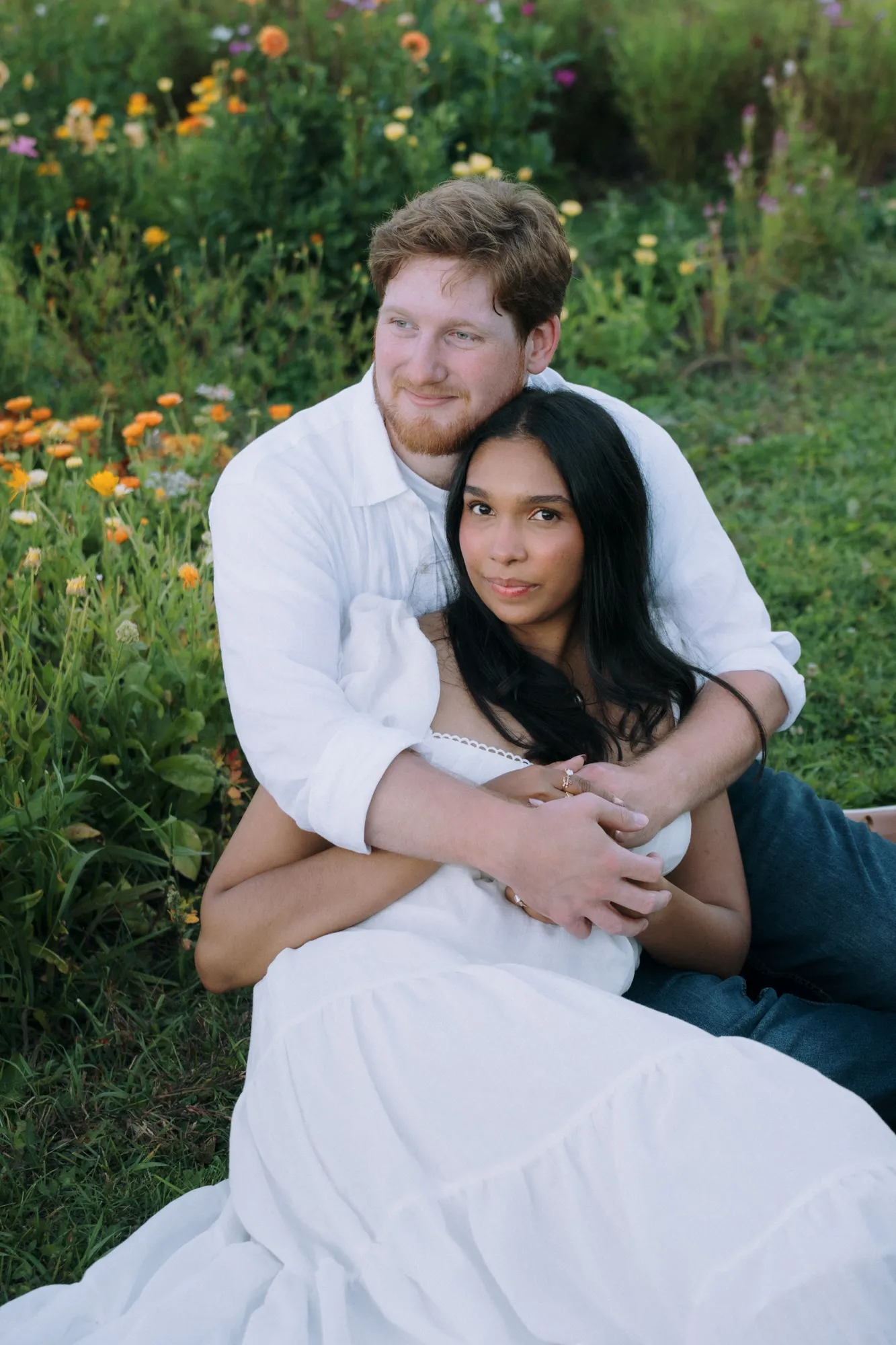 Matt and Afeeza sitting together